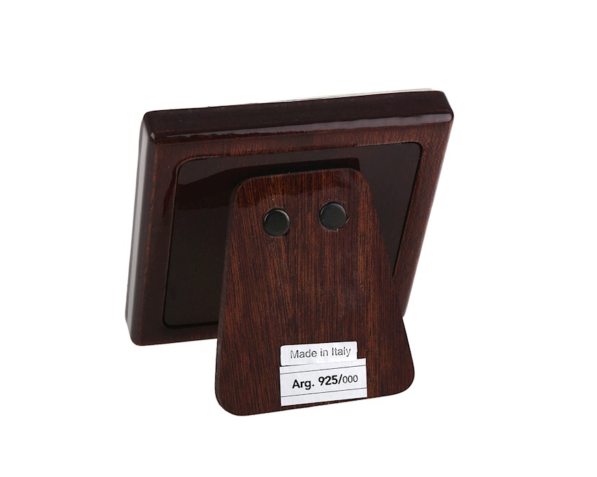 Cornice argento a fascia lucida Selezione Zanolli