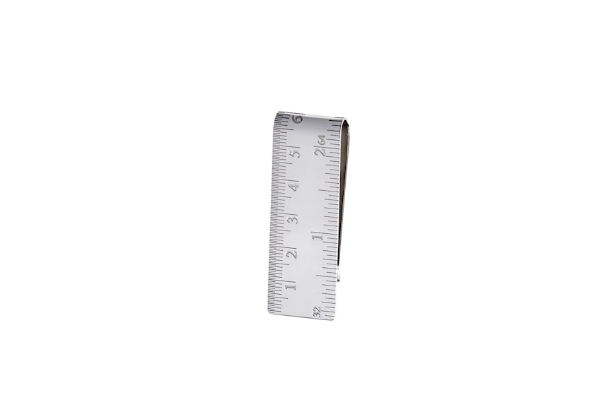 Money clip Centimeter silver Selezione Zanolli