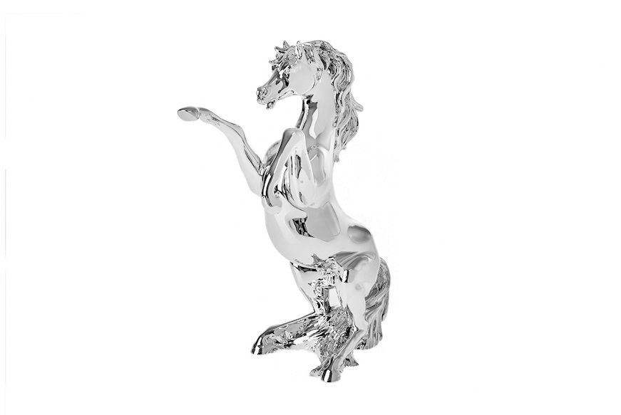 Statuina Cavallo rampante Selezione Zanolli