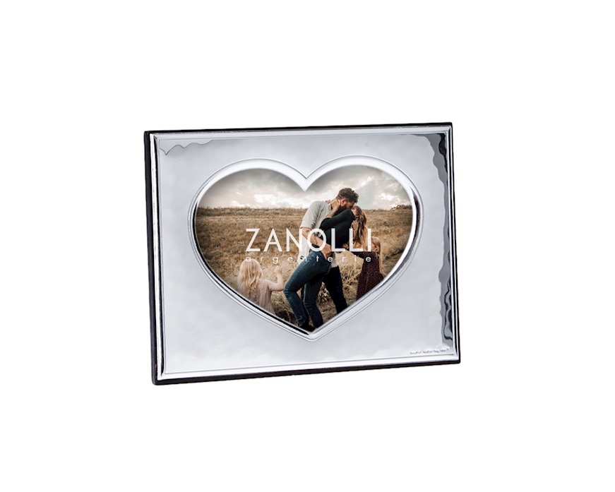 Cornice argento pvd a cuore Selezione Zanolli