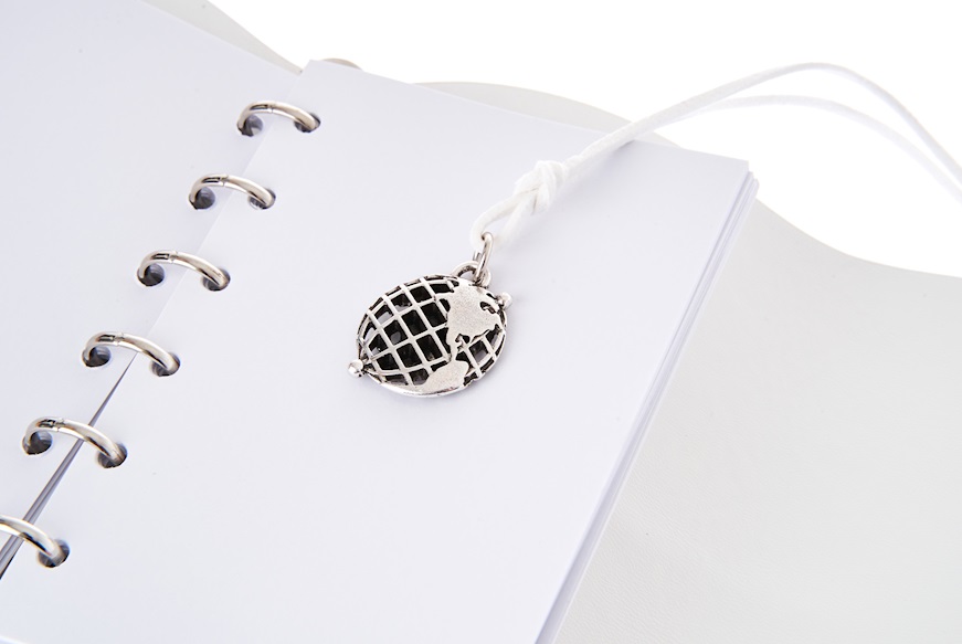 Block Notes with globe pendant and box Selezione Zanolli