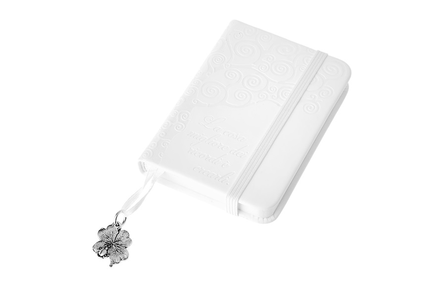 Block Notes with quatrefoil pendant and box Selezione Zanolli