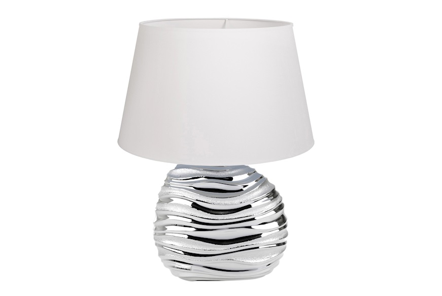 Lamp New Wave with white lampshade Selezione Zanolli