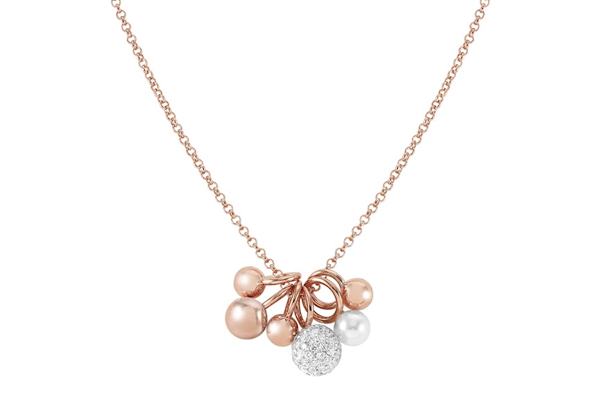 Necklace Soul silver rosè with pendant Nomination