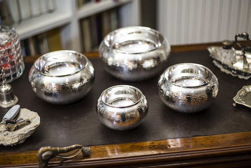 Bowl silver plated Selezione Zanolli