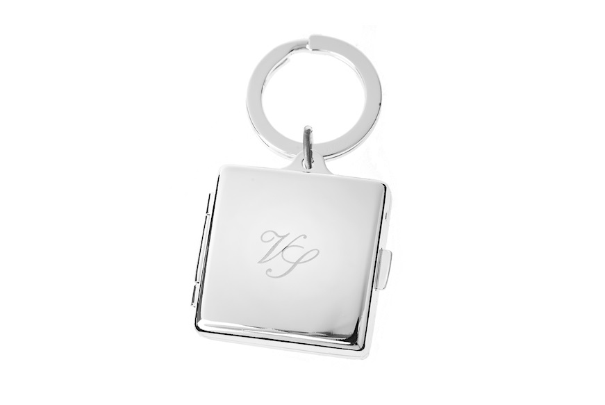 Portachiavi Portapillole silver plated Selezione Zanolli