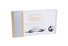 Confetti cioccolato Argento in confezione da 1 kg Buratti