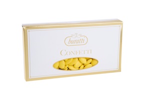 Confetti Cioccolato Giallo in confezione da 1 kg Buratti