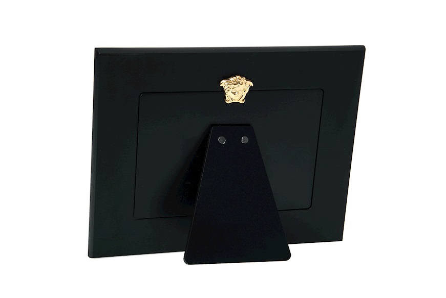 Picture frame Frames bilaminated Silver black Versace