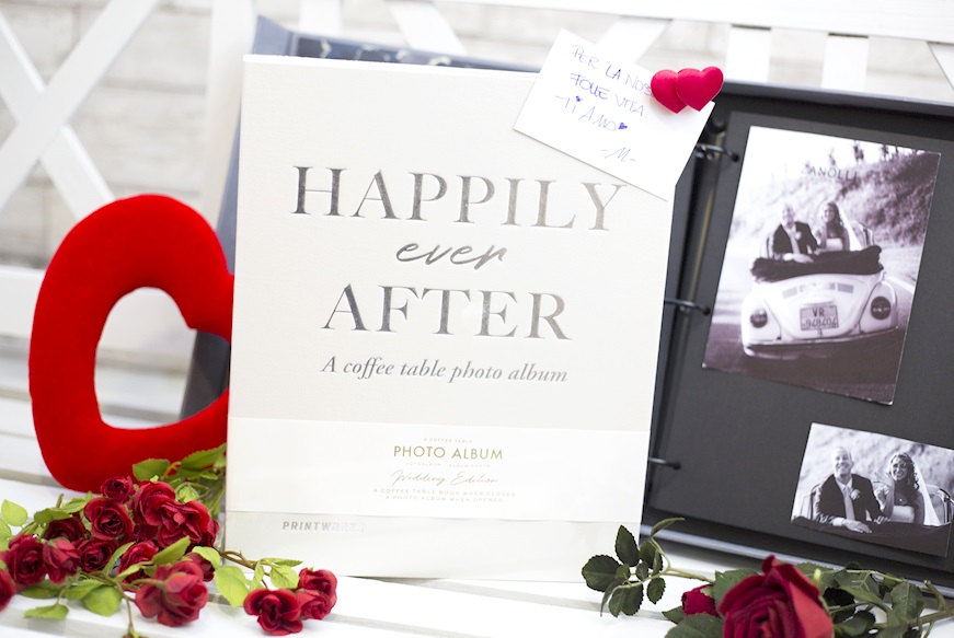 Photo album Happily Ever After Ivory Printworks