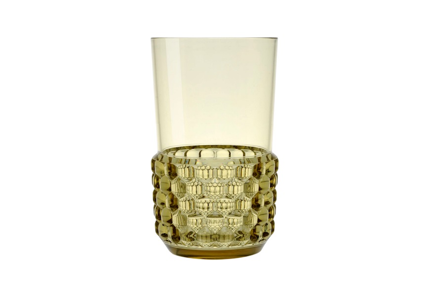 Drink glass Jellies Family green Kartell