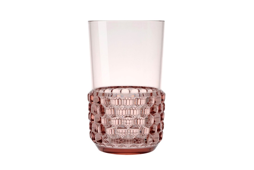 Drink glass Jellies Family pink Kartell