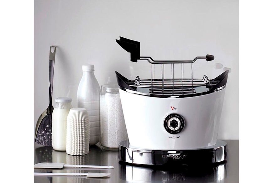 Toaster Volo steel white Bugatti