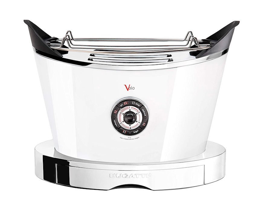Tostapane Volo acciaio notte bianca Bugatti