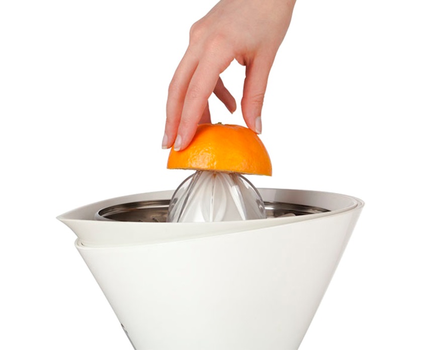 Spremiagrumi Vita acciaio notte bianca Bugatti