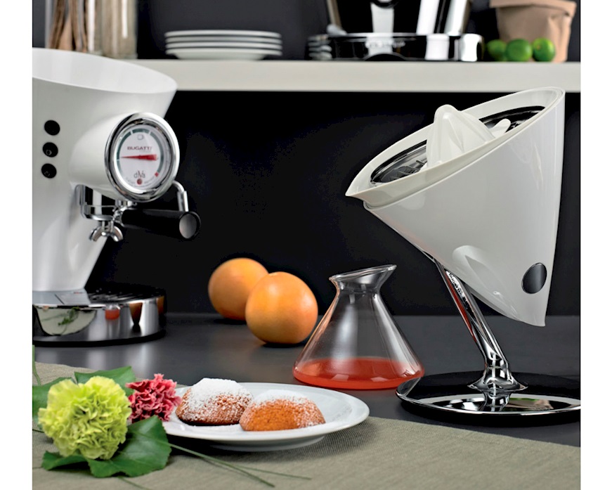 Spremiagrumi Vita acciaio notte bianca Bugatti