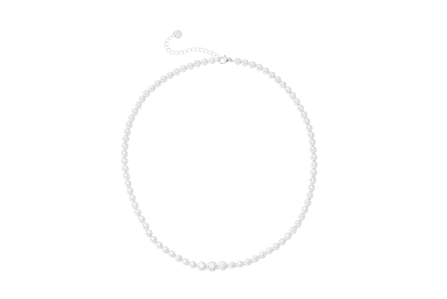 Collana Luce argento con cubic zirconia Sovrani