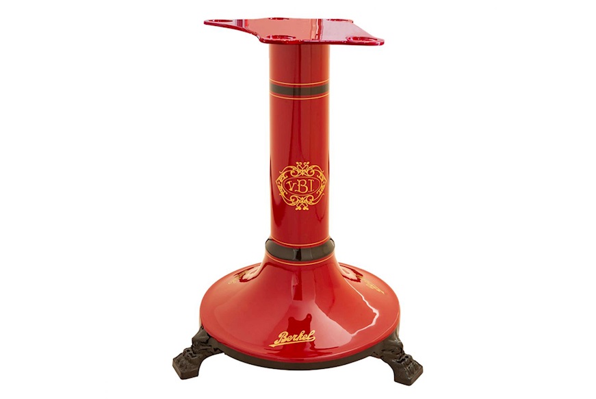 Pedestal B2 steel red and gold Berkel