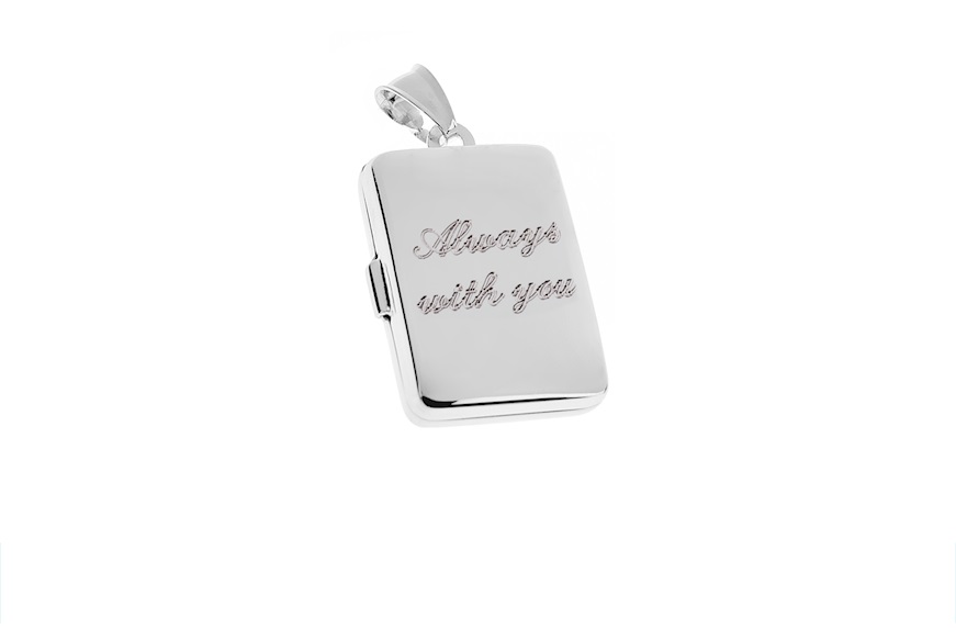 Picture pendant silver rectangular Selezione Zanolli