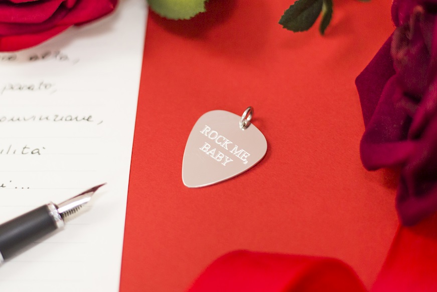 Charm Plectrum silver Selezione Zanolli