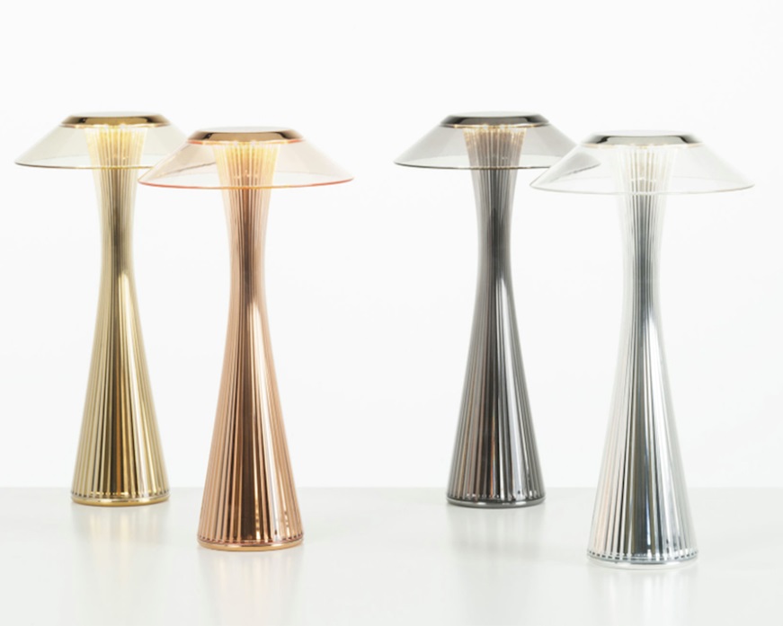 Lampada Space oro Kartell