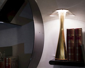 Lamp Space gold Kartell