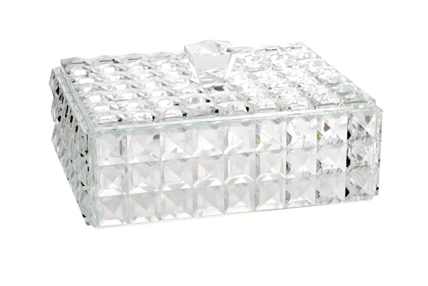 Box crystal with lid Selezione Zanolli