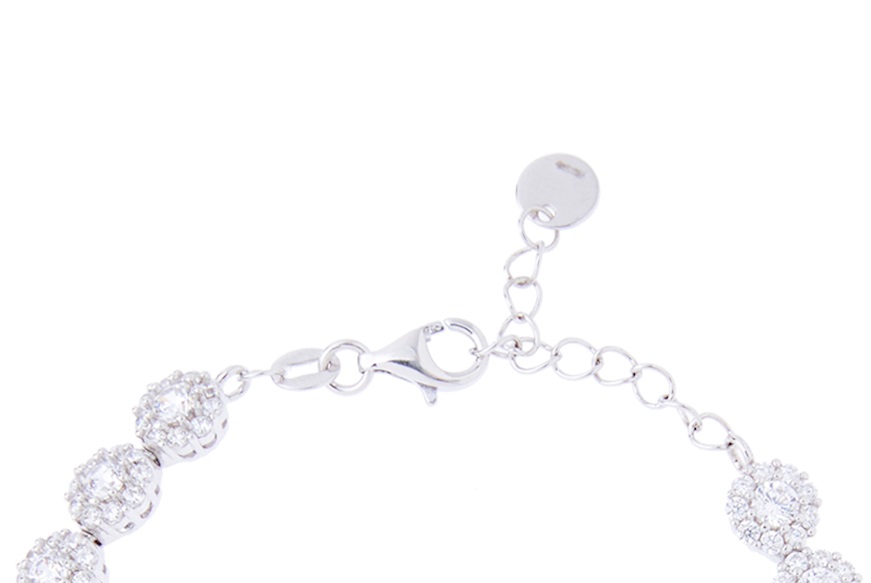 Bracelet Luce silver with cubic zirconia Sovrani