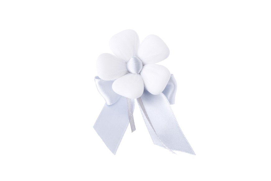 Favor with grey satin bow Selezione Zanolli