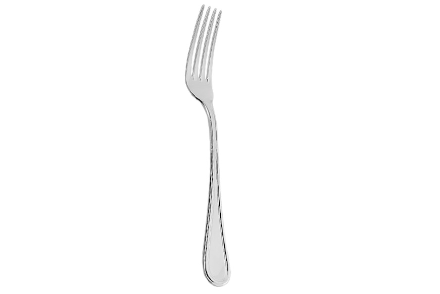 Table fork silver in English style Selezione Zanolli