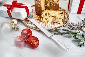 Coltello panettone argento in stile Inglese Selezione Zanolli