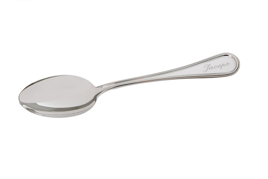 Baby/Fruit spoon silver in English style Selezione Zanolli