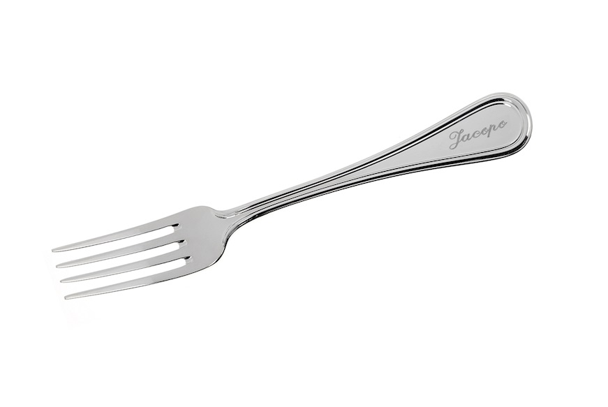 Baby fork silver in English style Selezione Zanolli