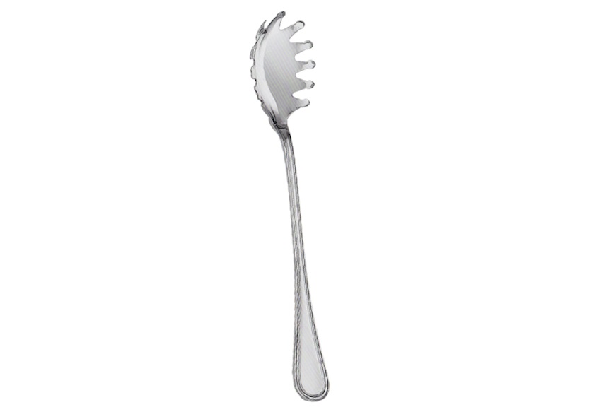 Spaghetti scoop silver in English style Selezione Zanolli