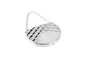 Specchietto Borsetta silver plated Selezione Zanolli