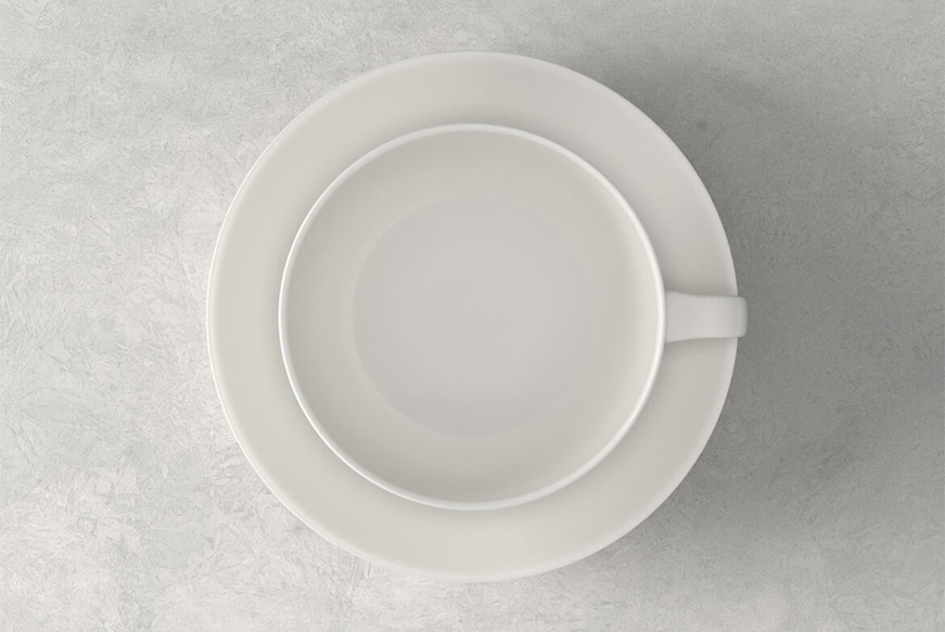 Villeroy & Boch Tazza colazione For me porcellana con piatto