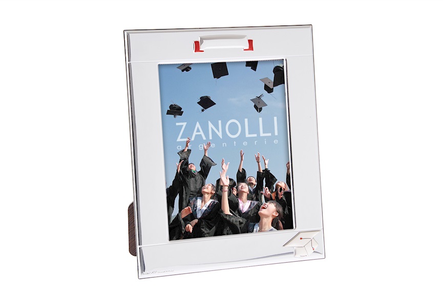 Picture frame of Graduation pvd Silver Selezione Zanolli