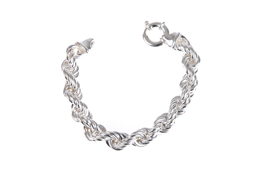 Bracciale Torchon argento Selezione Zanolli