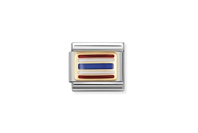 Thailandia Composable acciaio oro e smalto