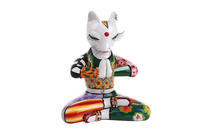 Yoga Cat Sadhu S hand painted Tom's Drag