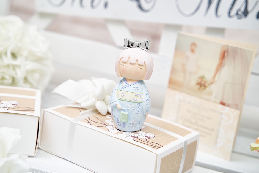 Fragrance diffuser Kokeshi with sugared almonds Selezione Zanolli