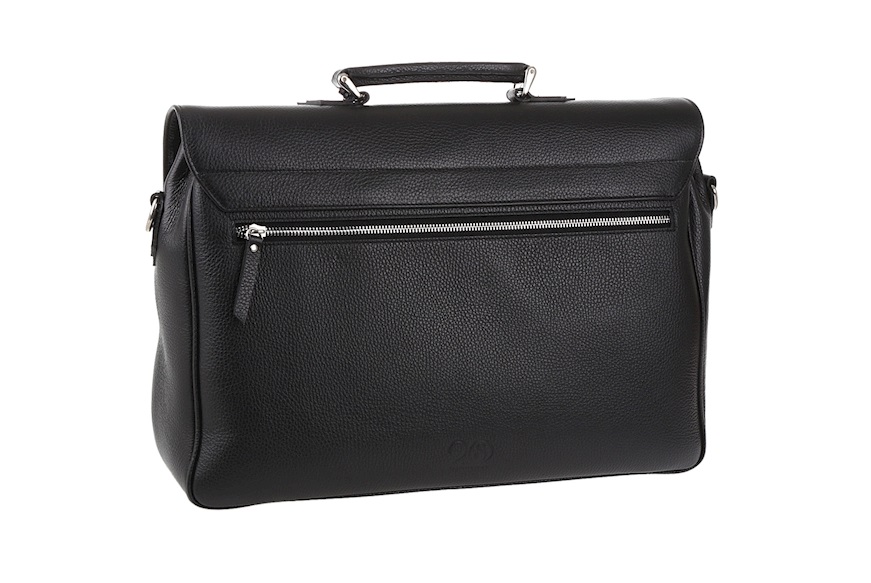 Briefcase Job leather black Selezione Zanolli