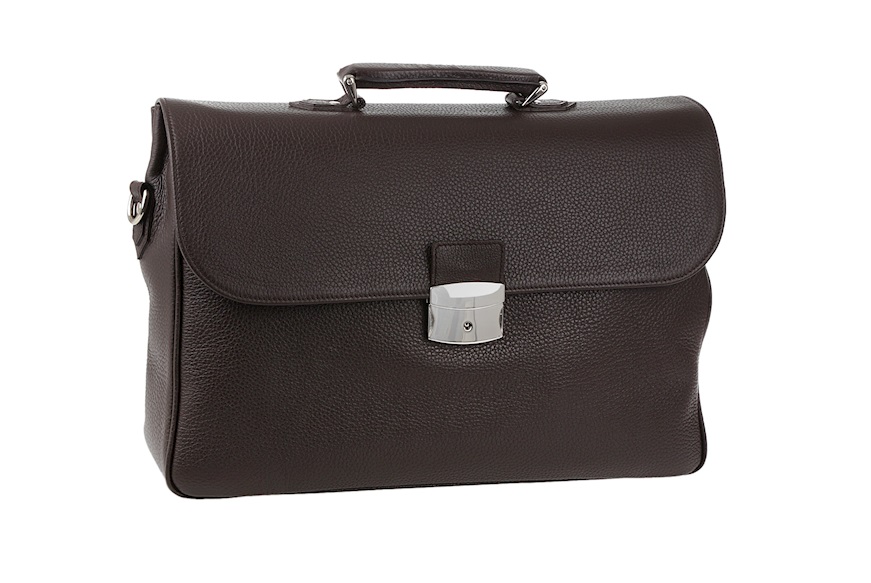 Briefcase Job leather brown Selezione Zanolli