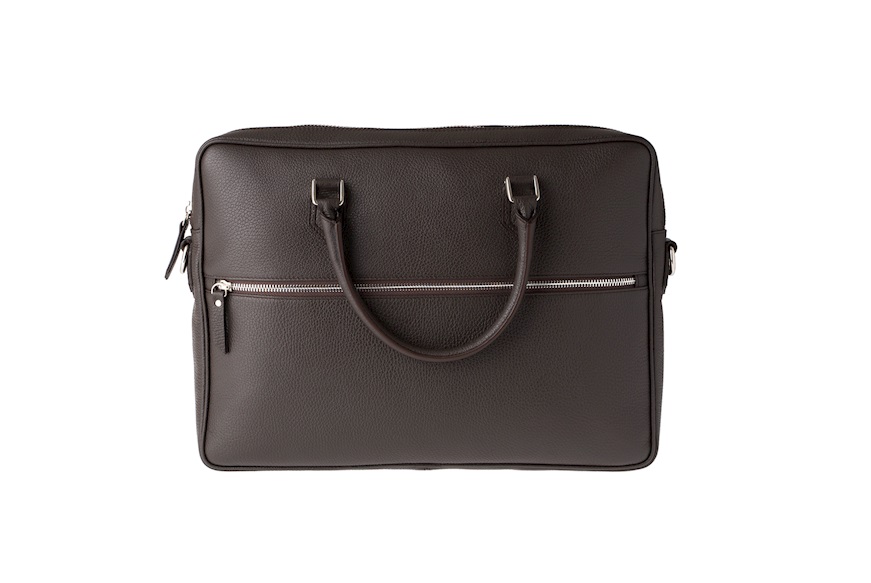 Bag Folio Slim leather brown Selezione Zanolli