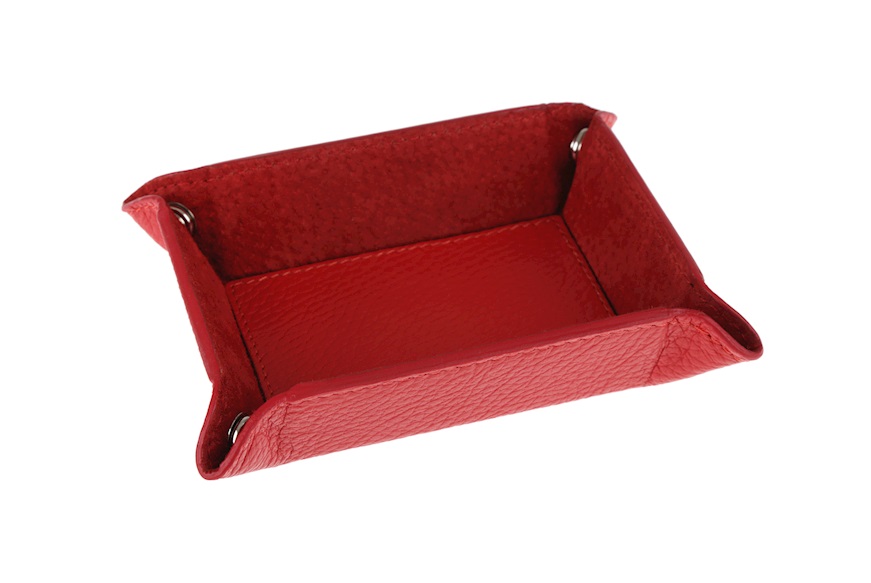 Business card holder Object leather red Selezione Zanolli