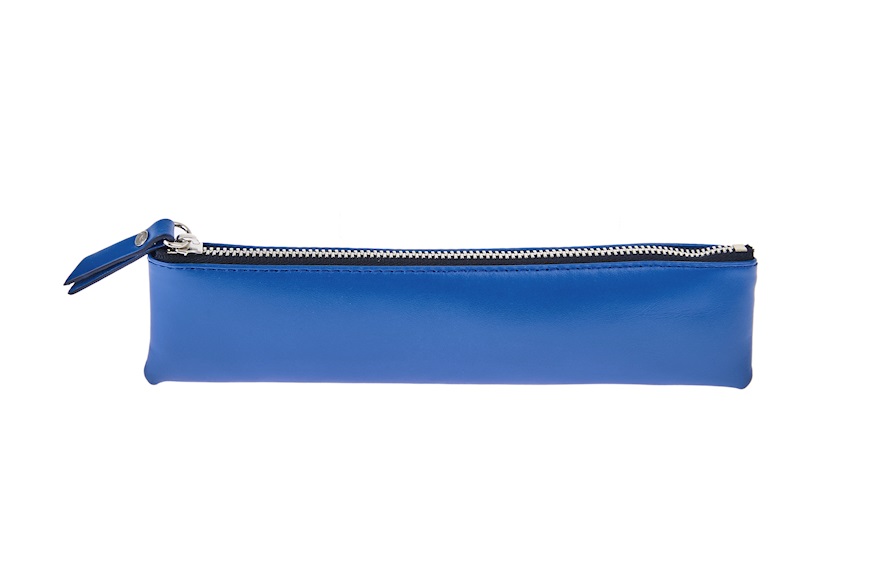 Pen Case Urban Pencil leather cobalto Selezione Zanolli