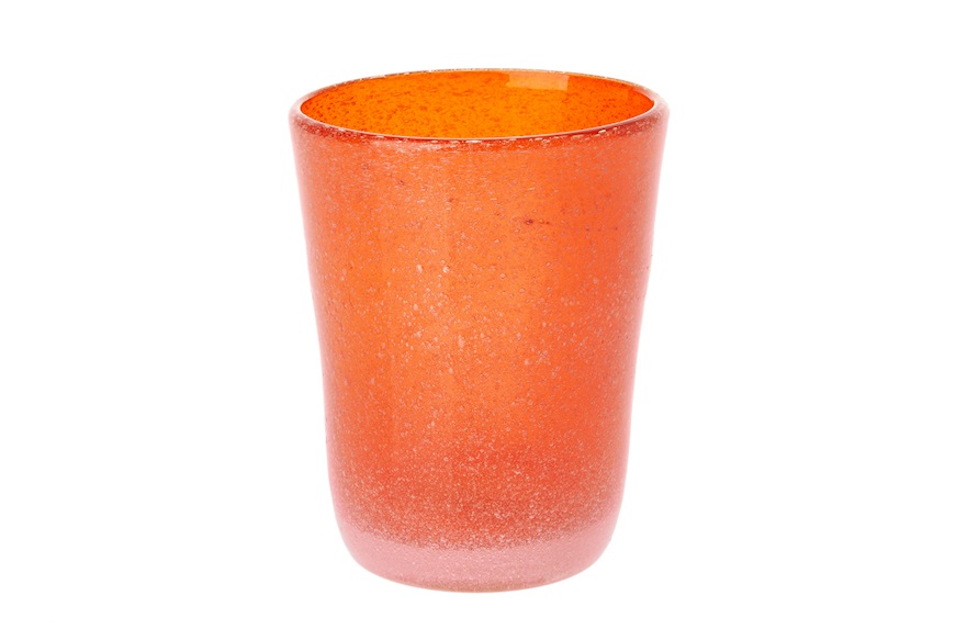 Bicchiere arancione Memento