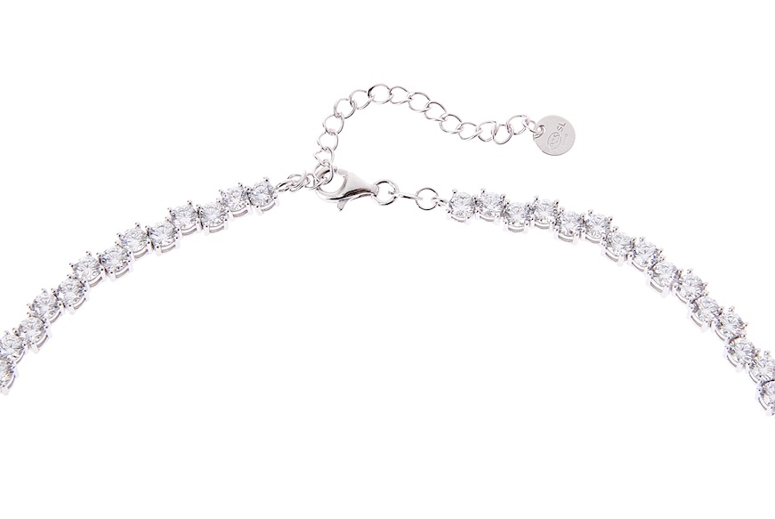 Collana Luce argento con cubic zirconia Sovrani