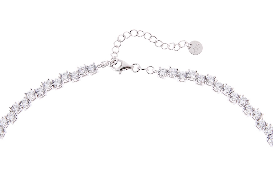 Collana Luce argento con cubic zirconia Sovrani