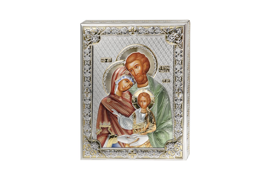 Sacra Famiglia argento pvd Selezione Zanolli